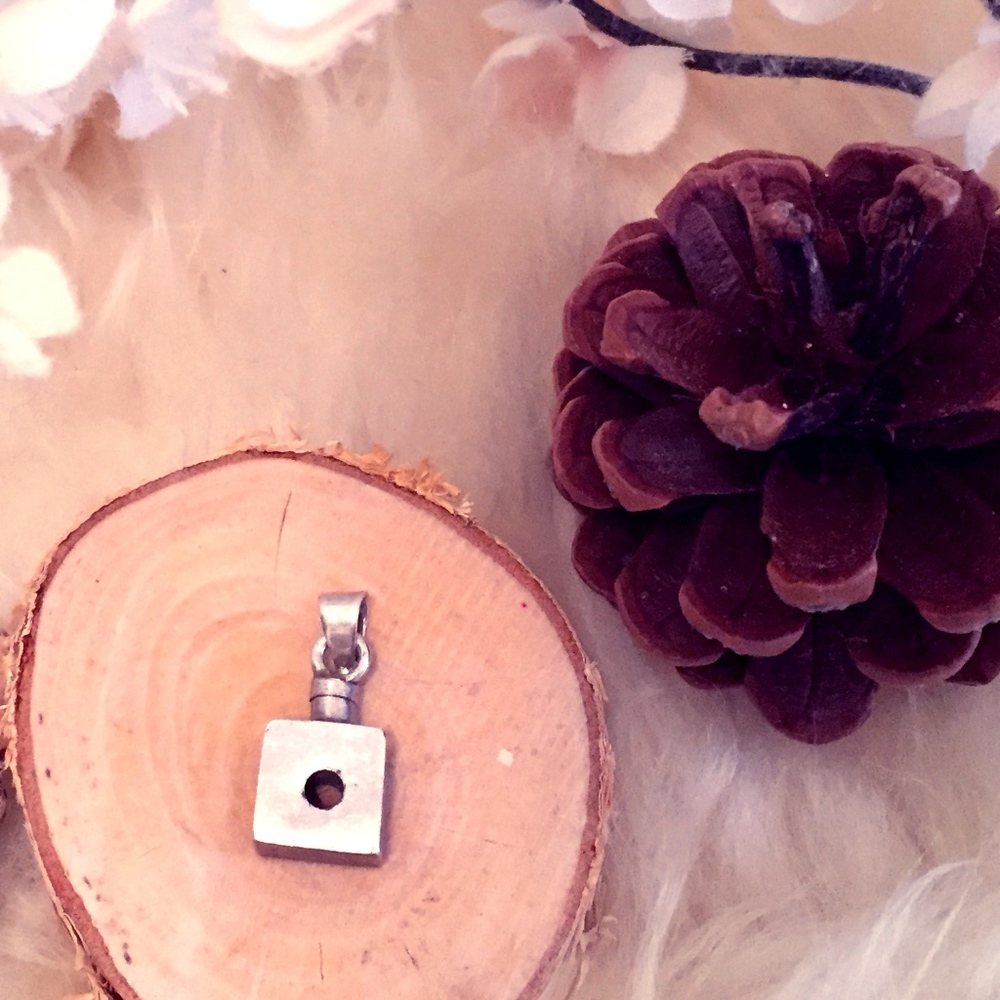 Sterling Silver Square Pendant